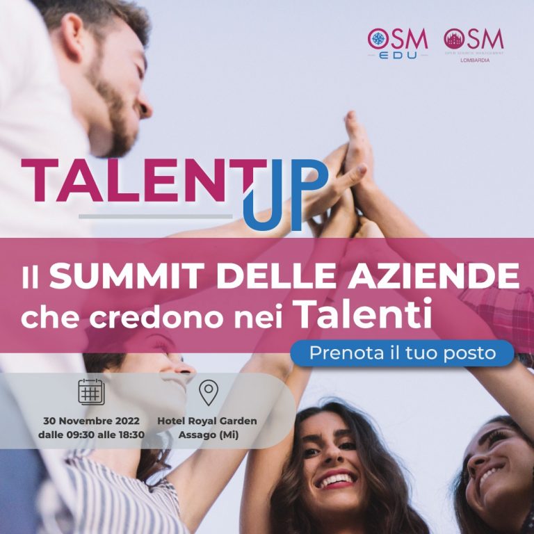 talent up summit responsabilità sociale d'impresa